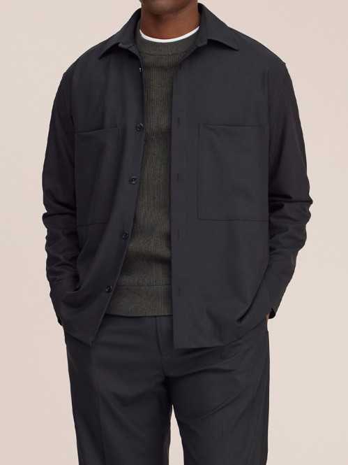 Freddy overshirt black 