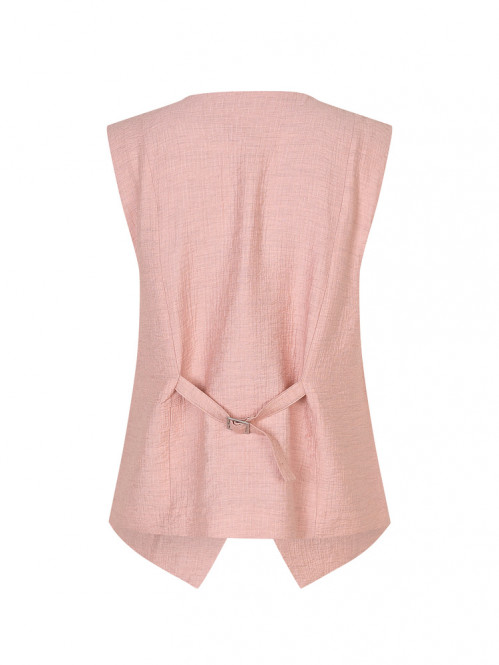 Frida-m mery vest pink mel 