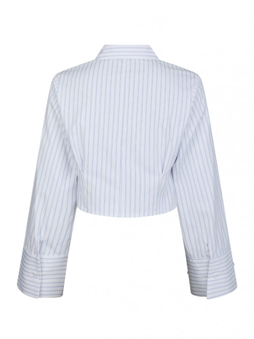 Frost slim stripe shirt white L