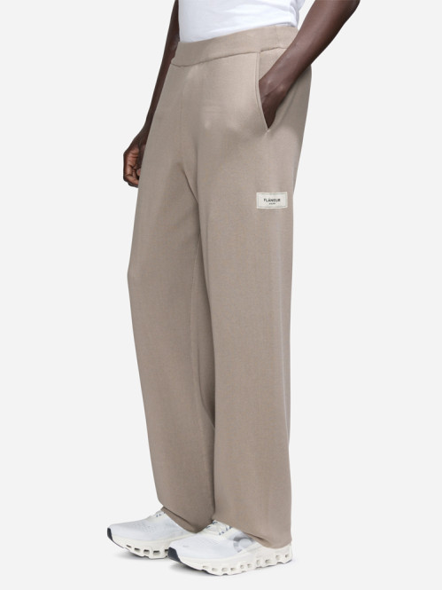 Atelier knit pants taupe 