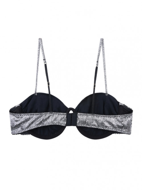Glow bra silver 