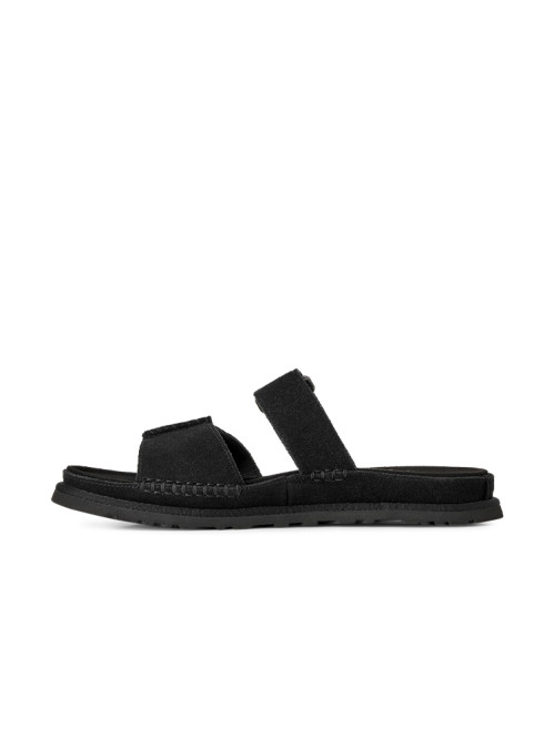 W goldengaze slide sandals black 