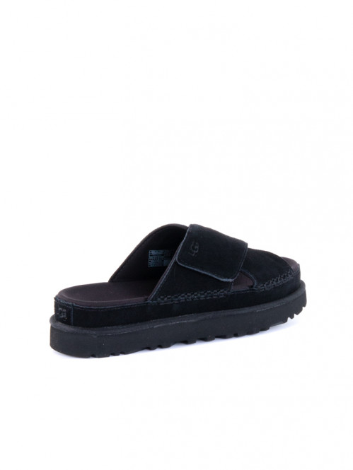 Goldenstar cross sandals black 