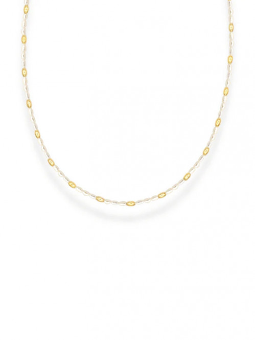 Goldy pearl necklace gold 