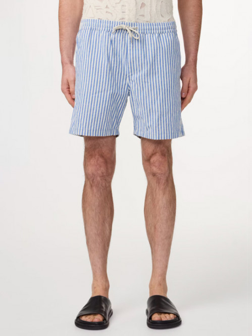 Gregor shorts blue stripe 