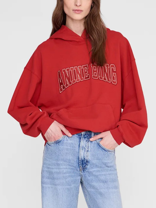 Harvey hoodie tango red 