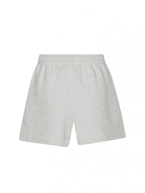 Heavy sweat shorts white mel 