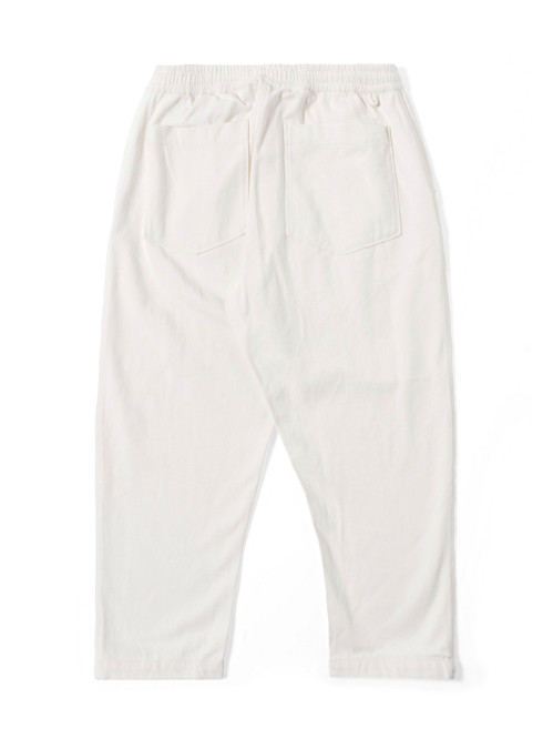 Hi water trouser slub drill ecru 