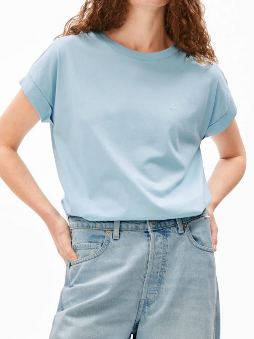 Idaara t-shirt blue glow 
