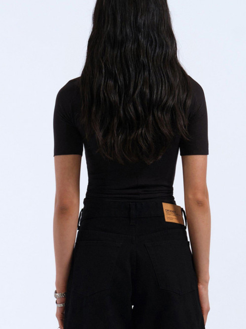 Inez top black L