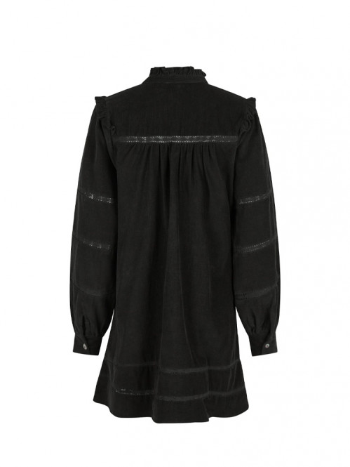 Iriro corduroy dress black 
