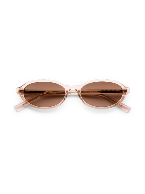 Ivy sunglass peach gradient brown 