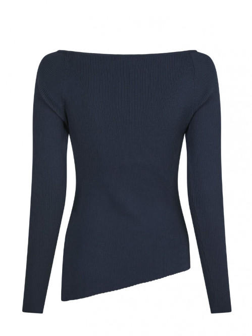 Janna knit blouse midnight S