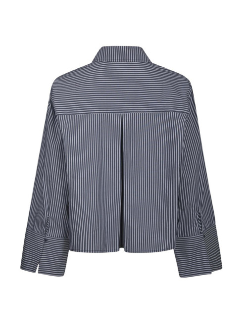 Jaylin stripe shirt dk navy 