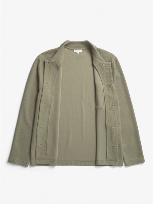 Jorn double face overshirt clay 