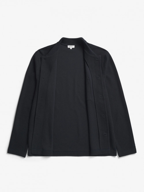 Jorn double face overshirt dk navy 