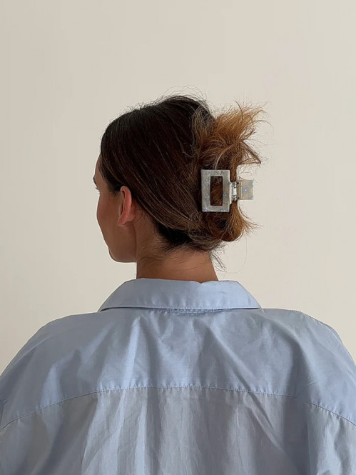 Josefin clip blue flower 