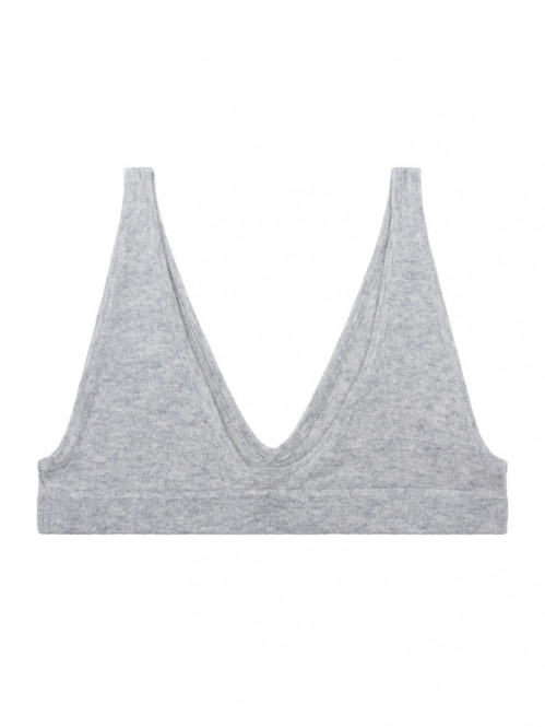 Josey wool bra grey 