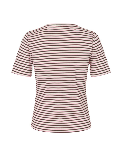 Julie-m gg t-shirt multi stripe java blossom 