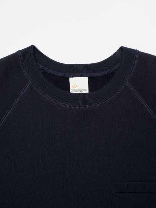 Kaj short sleeved sweatshirt blueberry 