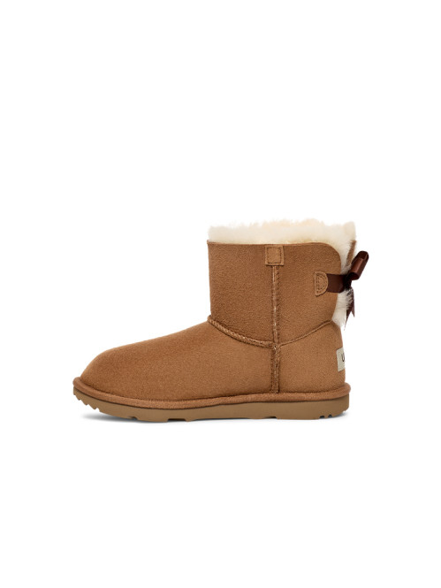 Kids mini bailey bow boot chestnut 
