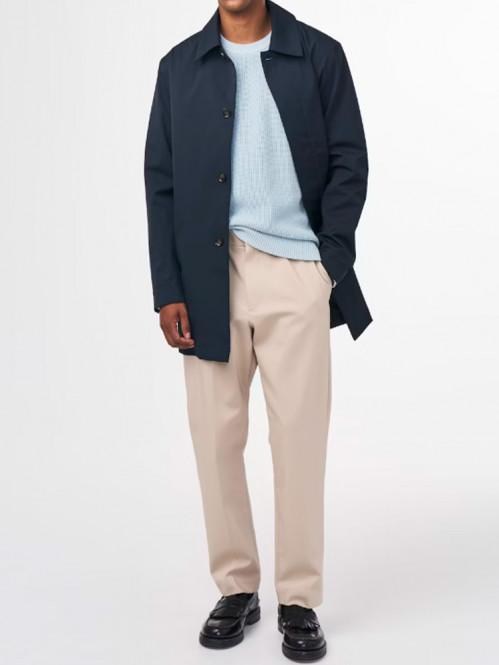 Kim coat navy blue 