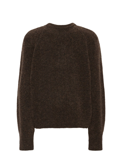 Knit flower jumper mole 