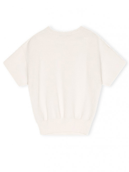 Knit t-shirt bright white 