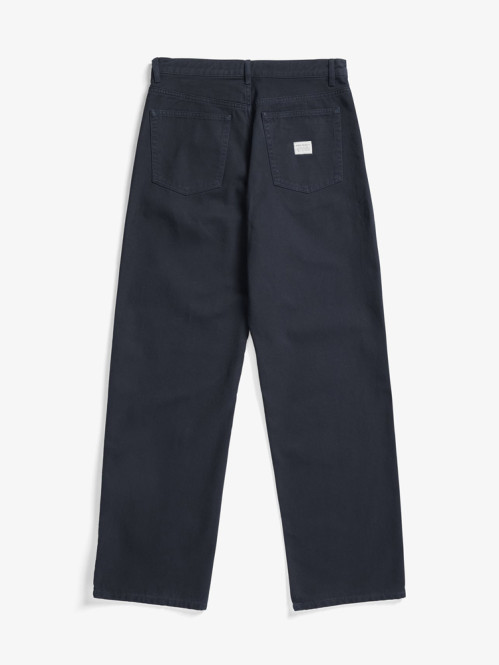 Korshavn relaxed 5 pocket pants heavy twill dk navy 