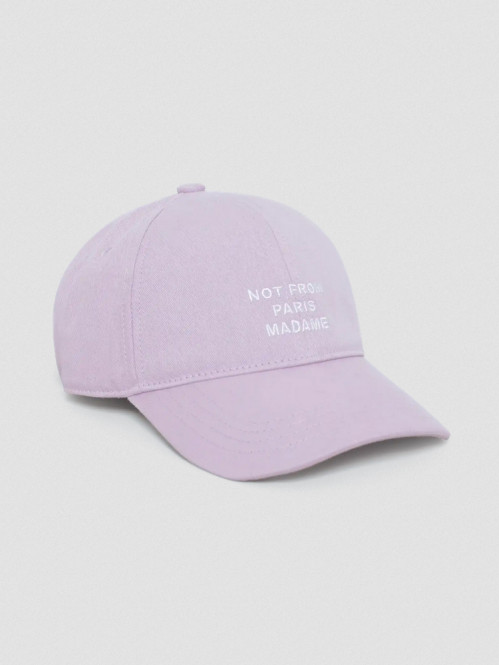 La casquette slogan lavander 