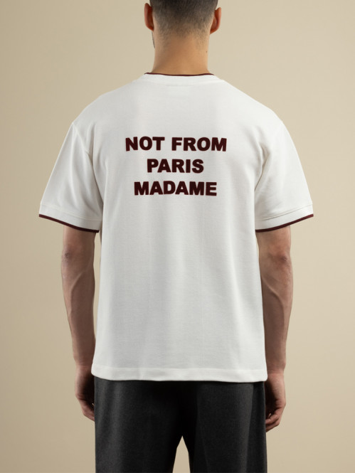 Le t-shirt pique off wht 