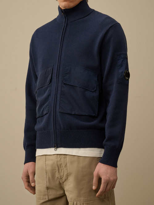 Lens knit cardigan oceana 