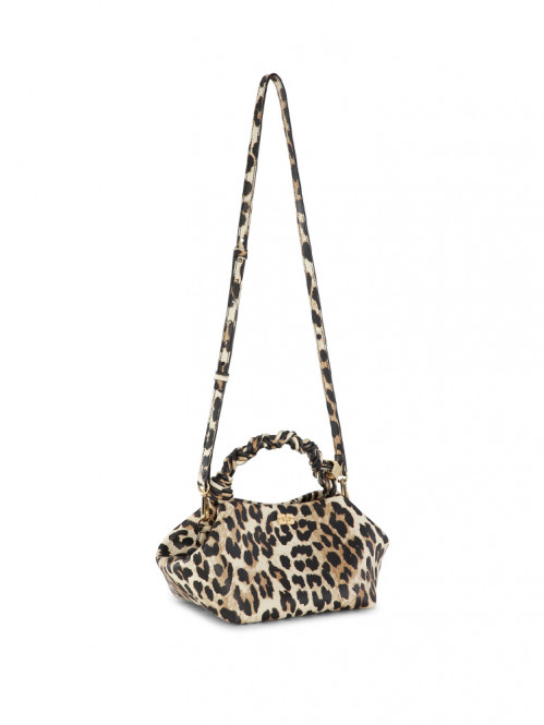 Ganni bou bag mini leopard OS