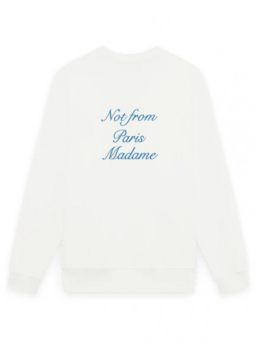 Le sweatshirt slogan cursive off white 