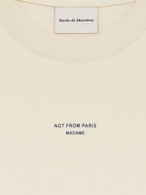 Le t-shirt slogan classique sand 