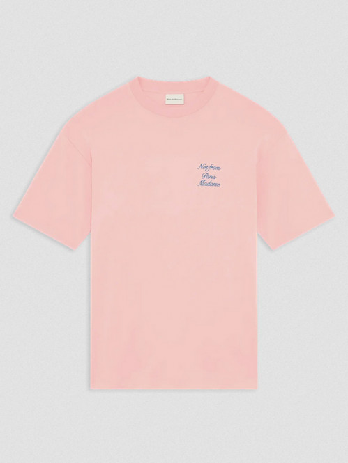 Le t-shirt slogan cursive lpi pink 