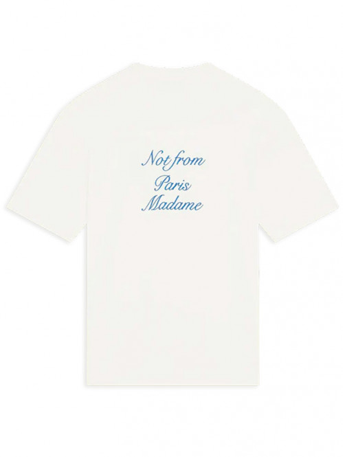 Le t-shirt slogan cursive off white 