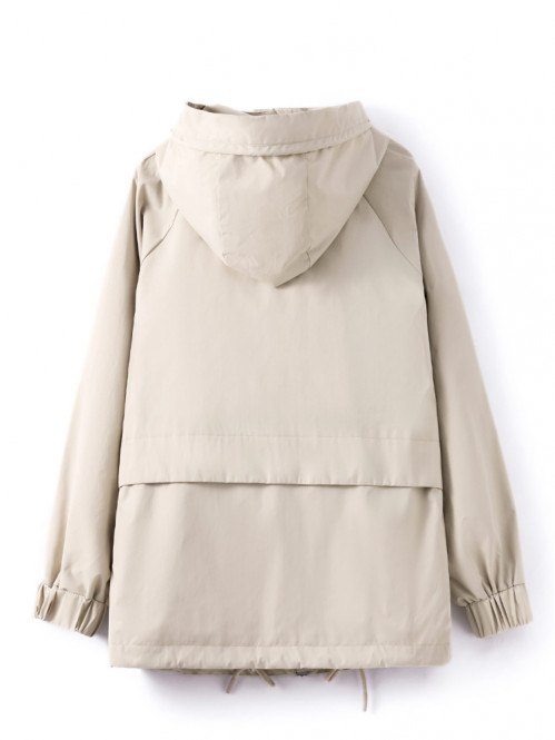 Lilli rainjacket dark sand 