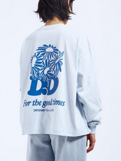 Lily longsleeve sky daisy 
