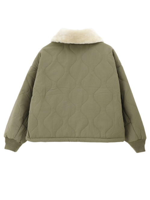 Linda bomber jacket faded olive 
