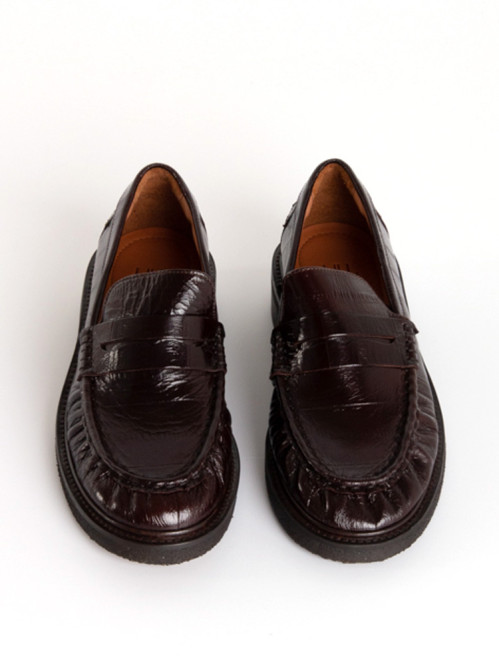 Loafers mogano 