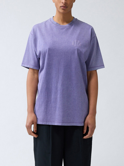 Logo tee washed purple haze 