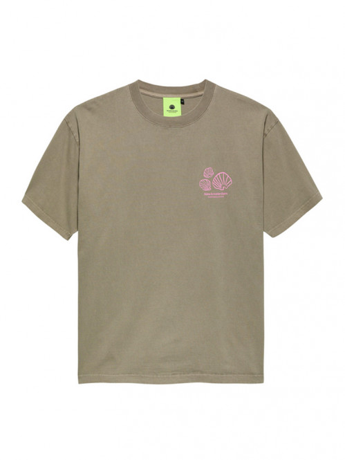 Lost surfer t-shirt taupe 