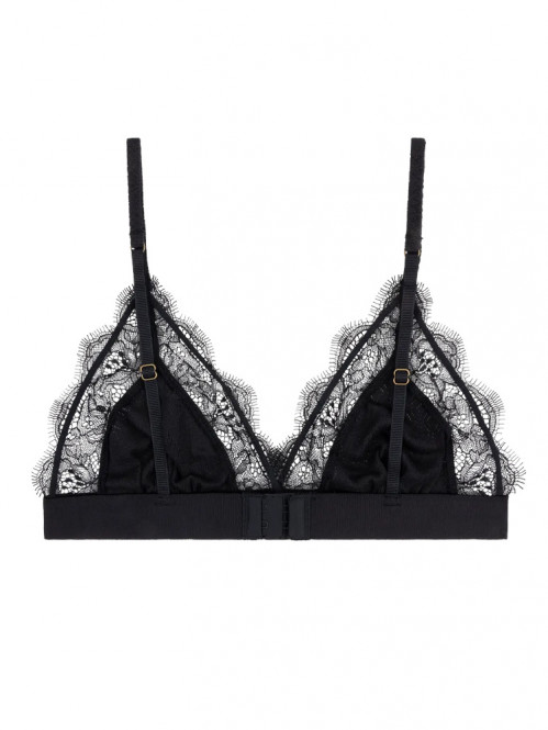 Love lace bra blk 