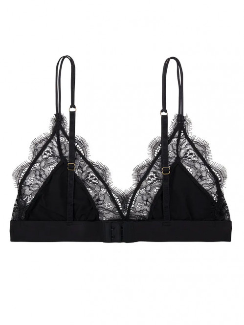 Love lace bralette black 