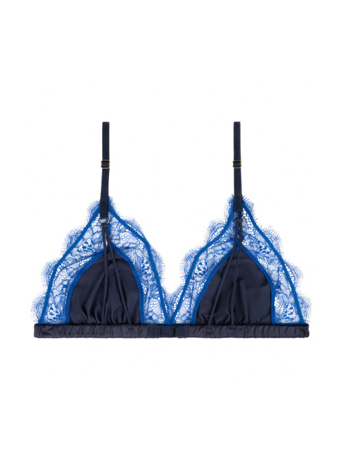 Love lace bra blue 