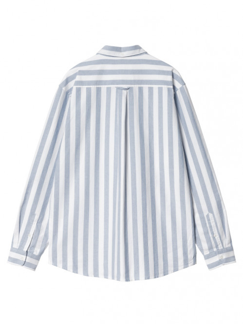 Ls dillion shirt bleach white L