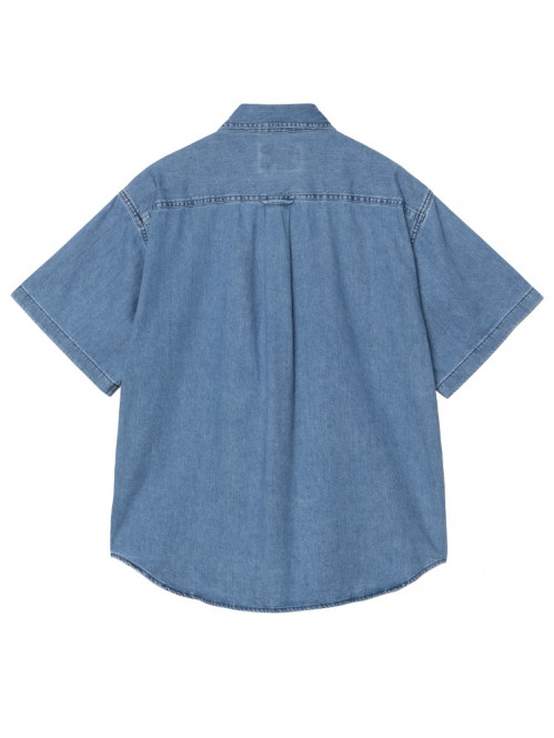 SS lucas shirt blue 