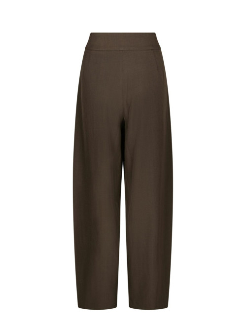 Lucille structure pant dk brown XS