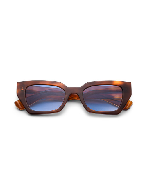 Luna sunglass transparent grad blue havana 